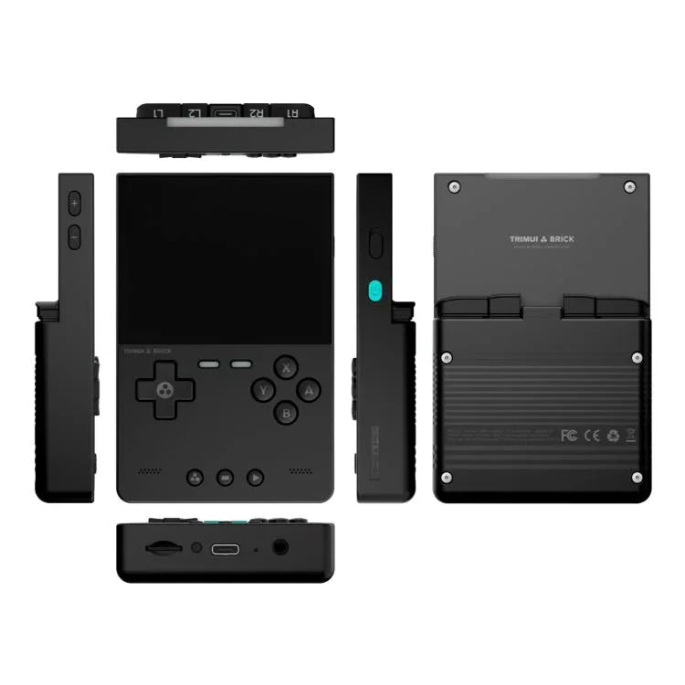 TRIMUI BRICK Open Source Pocket Console Portable Wireless Bluetooth HD Retro Arcade, Standard No Card, 64G, 128G, 256G