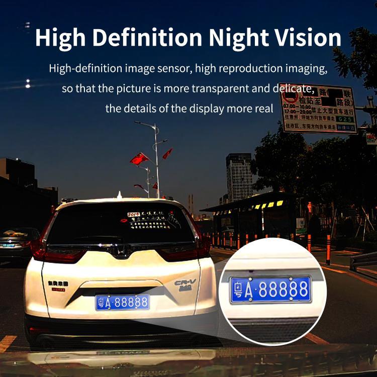 4K+1080P Driving Recorder Dual Front & Rear Recording WIFI Reversing Images