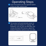 Dual Retractable Cable Car Charger Automobile Bluetooth MP3 Player, BC97