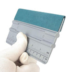 With Scale Auto Film Scraper Long Square Wallpaper Scraping Tool, 15cm, 19cm, 24cm