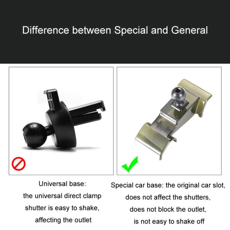 For Chevrolet Left Driving Car Special Mobile Phone Navigation Bracket Base, 06-10 LOVA, 09-14 Cruze, 10-13 Sail, 12-14 Malibu, 12-17 Captiva, 14-16 Trax, 15-18 Sail 3, 16-18 Malibu, 16-19 Cavalier/19-22 MONZA Redline, 16-21 Malibu XL, 17-22 Equinox   ...