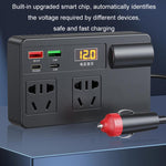 12V24V To 220V Car Multi-Function Inverter Socket Fast Charger