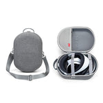 For PlayStation VR2 Portable Protective Storage Bag, Handbag Dark Gray, Shoulder Strap Dark Gray