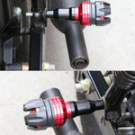 Motorcycle Modification Parts Universal Anti-Drop Rubber Sports Bike Scooter Frame Anti-Drop Bar