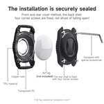 For AirTag 2nd Gen / AirTag 1st Gen Tracker Waterproof Protection Case Pet Leather Collar Anti Lost Cat Locator Collar