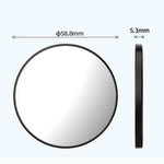 HEPAIL 101D-A Cell Phone Magnetic Selfie Mirror Magsaef Rear HD Photo Assist Convex Mirror