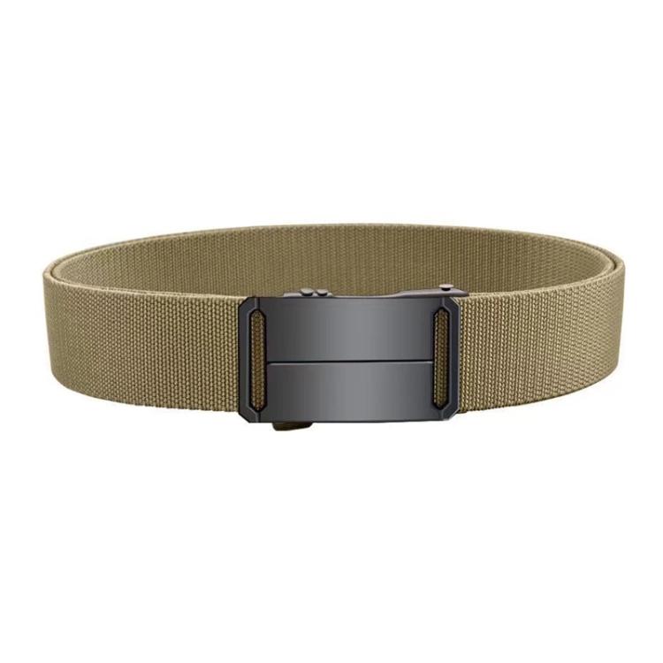 Men Outdoor Automatic Buckle Stretch Belt, 120cm