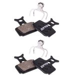 2pairs ZTTO Bicycle Disc Braking Pads Mountain Bike Semi-Metallic Resin Brake Pads, MS-01B, MS-01D, MS-01E, MS-01F, MS-02A, MS-02B, MS-02D, MS-02F, MS-03F, MS-04B, MS-05B, MS-05C, MS-07B, MS-07C, MS-07C With Hole, MS-08A, MS-08B, MS-11A, MS-11C, MS-11D...