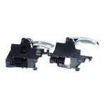 For Nissan Pathfinder Car Left and Right Chrome Interior Door Handles, Left 80671-4X02B, Right 80670-4X02B