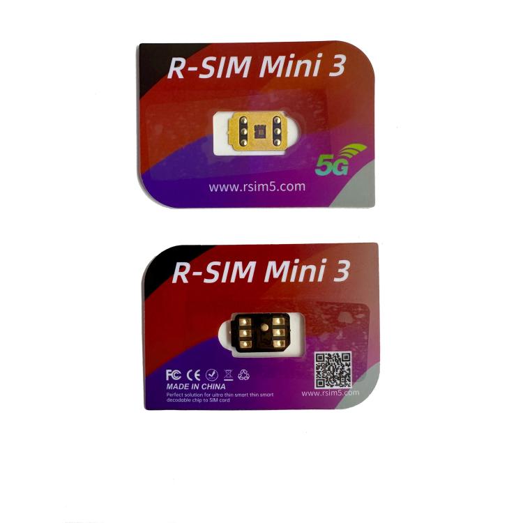 R-SIM Mini 3 SIM Unlock Chip For iPhone 13-16 Dual SIM Models, R-SIM Mini 3
