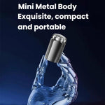 Portable Electric Shaver for Men with LCD Display – Travel-Friendly Mini Shaver, USB Type-C Fast Charging, Waterproof & Washable Design, 6-blade Head Dark Metallic Gray, Floating Blade Dark Metallic Gray, 6-blade Head Black, Floating Blade Black