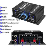 Car Home Stereo Mini Amplifier, AK270, AK270 With DC Line