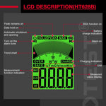 HABOTEST HT628B Multi-Field EMF Meter Rechargeable Electromagnetic Radiation Tester, HT628B