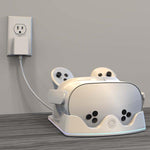 For Meta Quest 3S / 3 / 2 iplay HBV-641 Handle Storage Rack VR Headset Charging Stand With LED Light