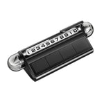 Solar Charging LED Light Temporary Parking Sign Safety Hammer