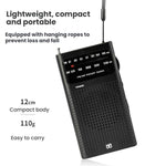 FM/AM Full-Band Channel Pocket Portable Pointer Radio Player