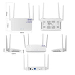 European / Asian / African Edition 4G CPE Wireless SIM Card LTE Router Wi-Fi 6 Wireless Hotspot, EU Plug, C920