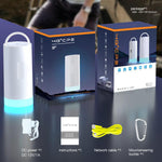 CAF902 4G CPE CAT7 SIM Card Router Colorful Camping Light Outdoor LTE Portable WiFi Hotspot, EU Plug, CAF902