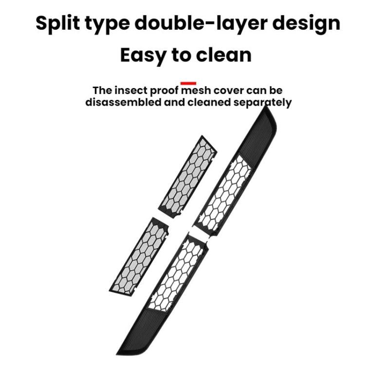 For Tesla 2025+ Model Y Juniper Front Air Insect Screen, For Tesla Model Y Juniper