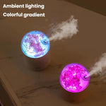 WT18 Flower Humidifier USB Desktop Office Bedroom Hydrating Atomizer