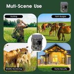 2K 4G Outdoor Hunting Camera With APP Remote Mobile Control, Supports Email / FTP, HC-600Pro