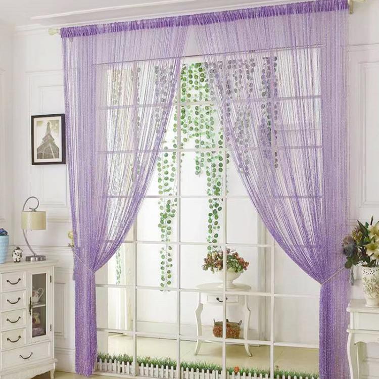 Dense Tassel Door Curtain Home Living Room Partition Decorative Curtain, 0.9 x 1.9m