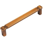 Vintage Cabinet Door Handle Zinc Alloy Handle For Drawers Wardrobes, Single Hole Coffee, 96mm Coffee, 128mm Coffee, Single Hole Grey, 96mm Grey, 128mm Grey, Single Hole Brushed Copper, 96mm Brushed Copper, 128mm Brushed Copper