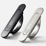 Recessed Groove Concealed Handle For Cabinets Embedded Rotating Flip-Top Handle, 4206-85mm Brushed Strip, 4206-85mm Matt Black Strip, 4206A-85mm Sanding Nickel Belt, 4209-80mm Brushed Strip, 4209-80mm Matt Black Strip, 4209-80mm Brushed Copper Strip