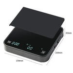 CAFE RHYME 311 Smart Electronic Scale For Pour-Over Coffee Mini Multifunctional Timing Kitchen Scale