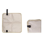 AOTU AT6216-1 37x35cm Outdoor Portable Moisture-proof Folding Cushion Oxford Cloth Camping Beach Thickened Heat Insulation Cushion