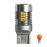 25W Automotive LED Anti-Flicker Decoded Turn Signal Light With Fan, 1156 150 Degree, 1156 180 Degree, T20 / 7440
