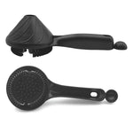 58mm Espresso Machine Group Head Cleaning Brush Funnel-Design Nylon Bristle Scrubber for Portafilter
