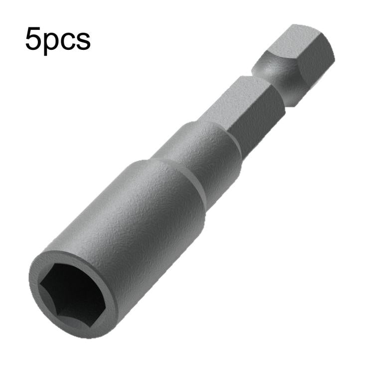 5pcs Multi-Purpose Bit Extension Bar Screwdriver Bit Accessories, 6.35mm