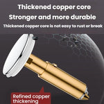 A1 Steel Basket Large Bore Copper Core Drainer Bouncing Core Washbasin 33-55mm Hole Distance Universal Plug Core, Short 8cm, Long 8cm