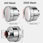 Aluminum Alloy Sprinkler Heads and Tools for Garden Irrigation, 400 Mesh, 2000 Mesh