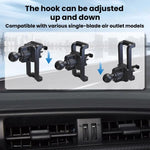 In-Line Clip Car Phone Mount Base Slidable Air Vent Phone Mount Accessories For Vehicles, In-Line Clip
