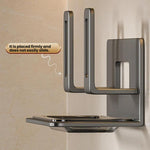 Wall-Mounted Pot Lid Holder & Cutting Board Organizer No Drill Kitchen Storage with Detachable Drip Tray