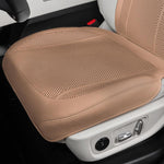 Ventilated Perforated Breathable Car Seat Cushion Universal Back Seat Cover For 5-Seater Cars, Front Seat Cushion Black, Front Seat Cushion Red, Front Seat Cushion Brown, Backrest Cushion Black, Backrest Cushion Red, Backrest Cushion Brown             ...