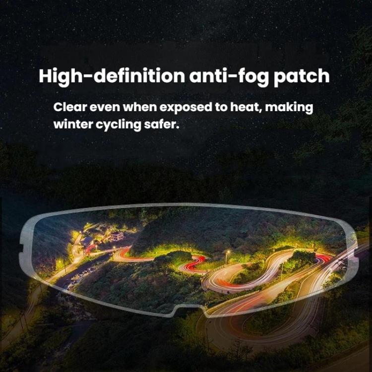 Motorcycle Helmet Anti-Fog Sticker For  FF353/FF328/FF390/FF800/FF397 Lens Anti-Fog Film, 10.5 x 30cm