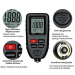 R&D INSTRUMENTS TC-100 High-Precision Coating Thickness Gauge Automotive Paint Film Thickness Tester, TC-100