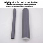 Frying Pan Handle Heat Insulation Sleeve Iron Pan Handle Anti-Scald Rubber Cover, Small, Medium, Large