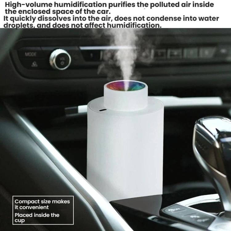 Dazzle Cup Air Humidifier Colorful Running Light USB Mini Hydration Car Home Humidifier, H05