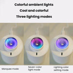 Dazzle Cup Air Humidifier Colorful Running Light USB Mini Hydration Car Home Humidifier, H05