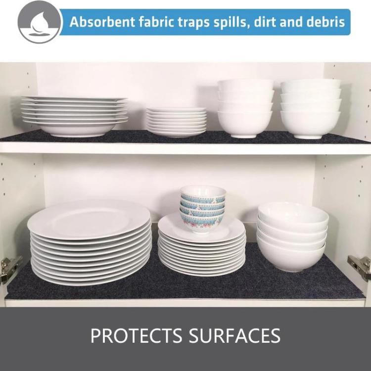 Non-Slip Absorbent Mat For Kitchen & Bathroom Sink Faucet Drip Mat For Countertops, 100 x 100cm