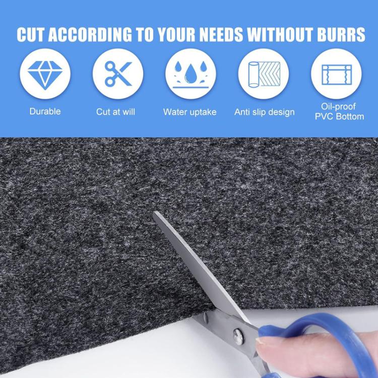 Non-Slip Absorbent Mat For Kitchen & Bathroom Sink Faucet Drip Mat For Countertops, 100 x 100cm