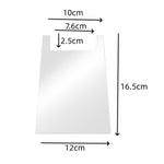 Acrylic Sofa Wall Shield For Furniture & Wall Protection Barrier, Single, Double