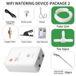 Tuya-Compatible WiFi Smart Automatic Drip Irrigation System with Dual Pump Supports Up to 16 Pots, Adjustable Drip Arrow Version, Adjustable Drip Heads Version, Drip Arrow Version