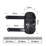 SULAITE Motorcycle Knee Pads High-Strength TPU Anti-Fall Protective Gear