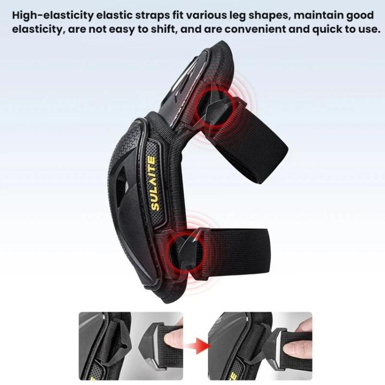 SULAITE Motorcycle Knee Pads High-Strength TPU Anti-Fall Protective Gear