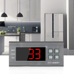 STC-8080A+ Digital Temperature Controller for Refrigeration with Defrost Function & Alarm, for Cold Room, Commercial Freezer, STC-8080A+ 220V